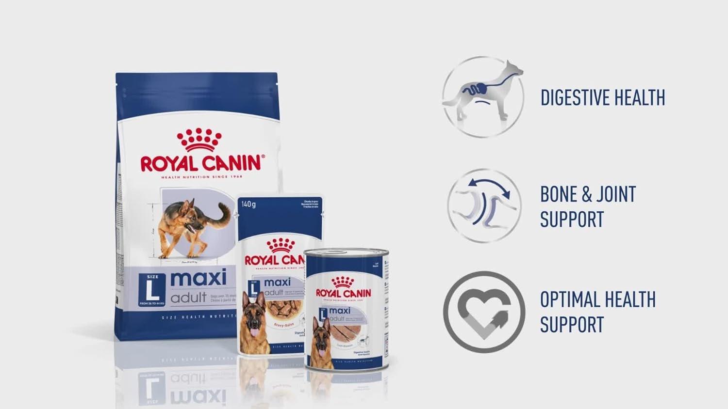 Royal Canin Maxi Adult Dog Food, Dry Food, Supports Digestive Health & Optimal Health, Provides Bone & Joint Support