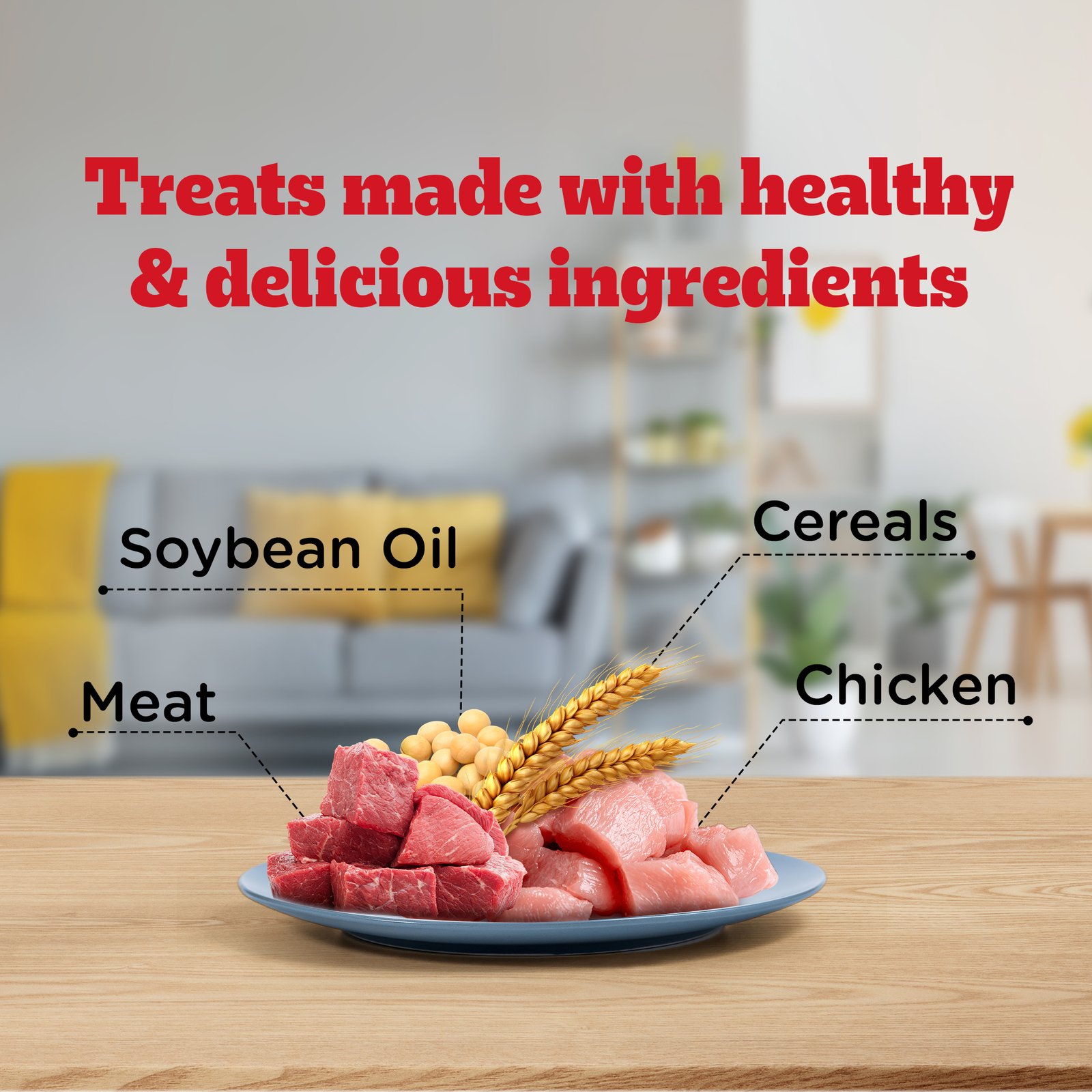 Ped Biscrok with Chicken biscuits 900gx15