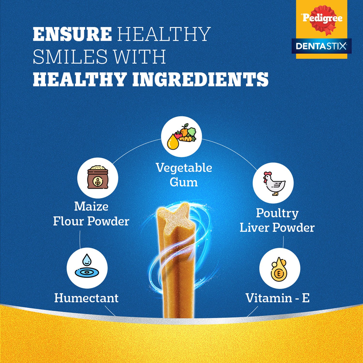 Pedigree Dentastix Oral Care Dog Treat, Adult Medium