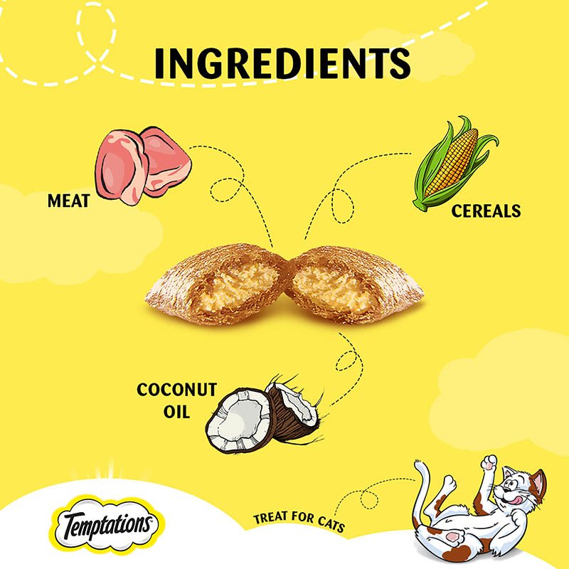 Temptations Cat Treat, Tasty Chicken Flavour - 85 g