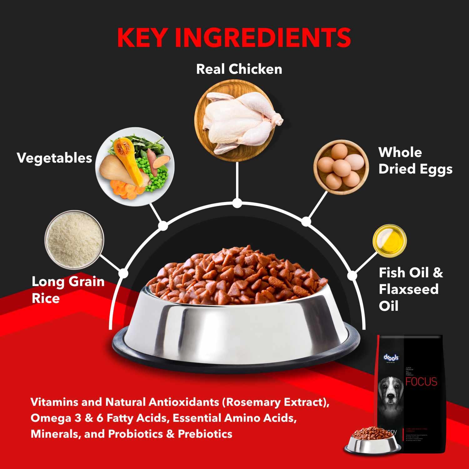 Drools Focus Puppy Super Premium Dog Food