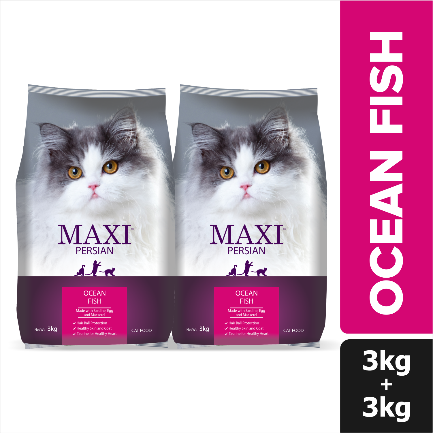 Maxi Persian Cat Food (Buy 1 Get 1 Free )