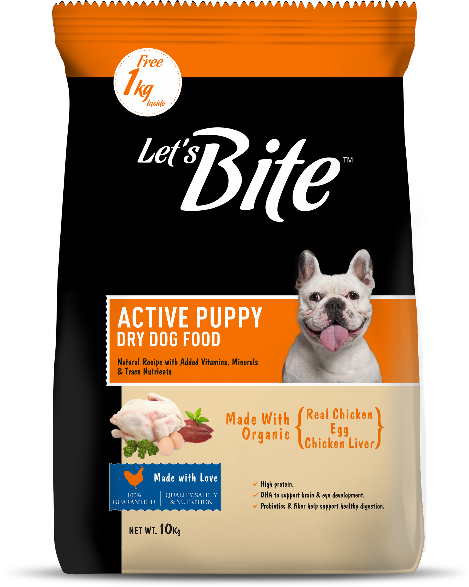 Let's Bite Active Puppy Dog Food