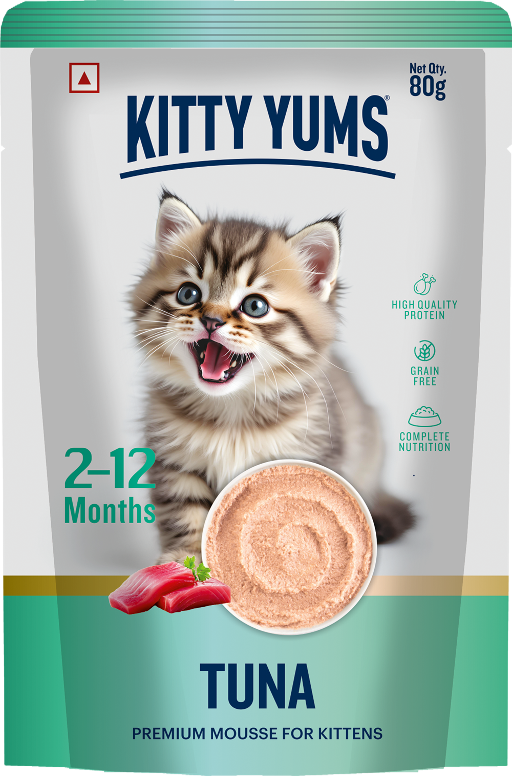 Kitty Yums Tuna Mousse Kitten Wet Food