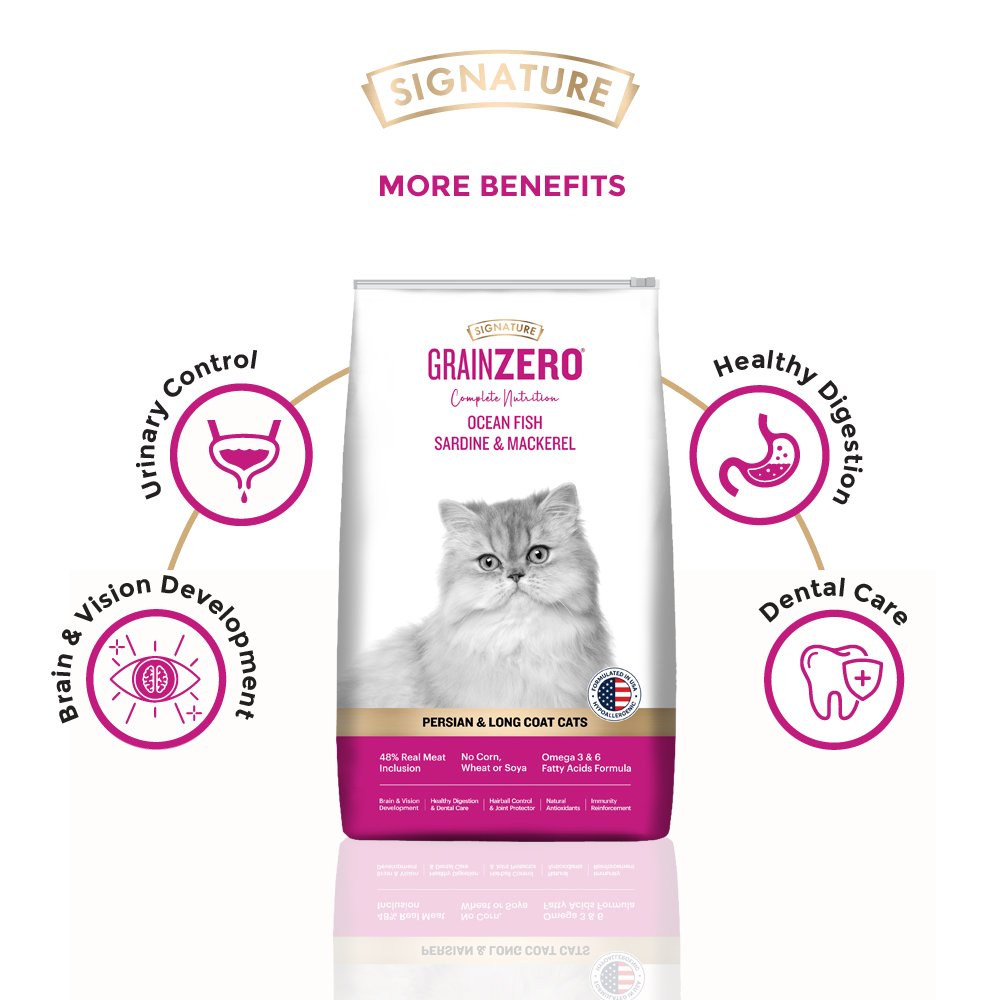 Grain Zero kitten Ocean Fish, Sardine and Mackerel Dry Cat Food
