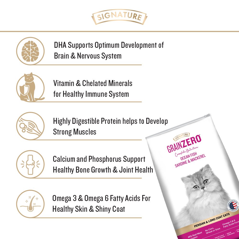 Grain Zero kitten Ocean Fish, Sardine and Mackerel Dry Cat Food