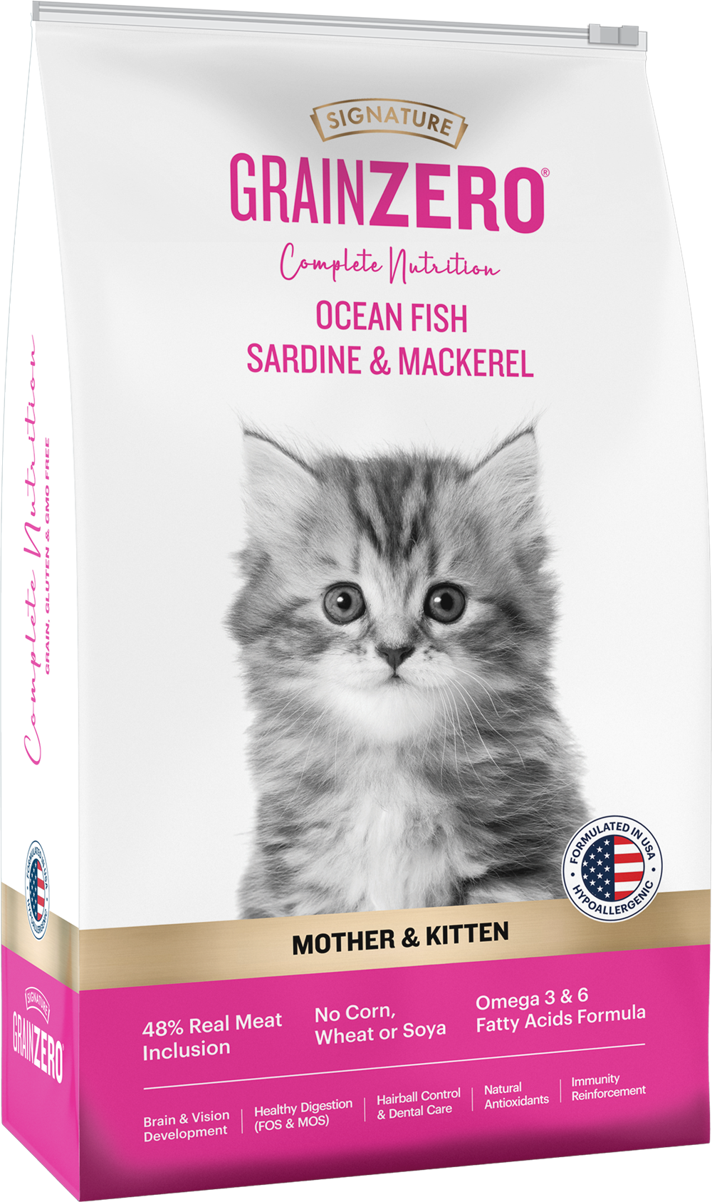 Grain Zero Persian Ocean Fish, Sardine and Mackerel Dry Cat Food