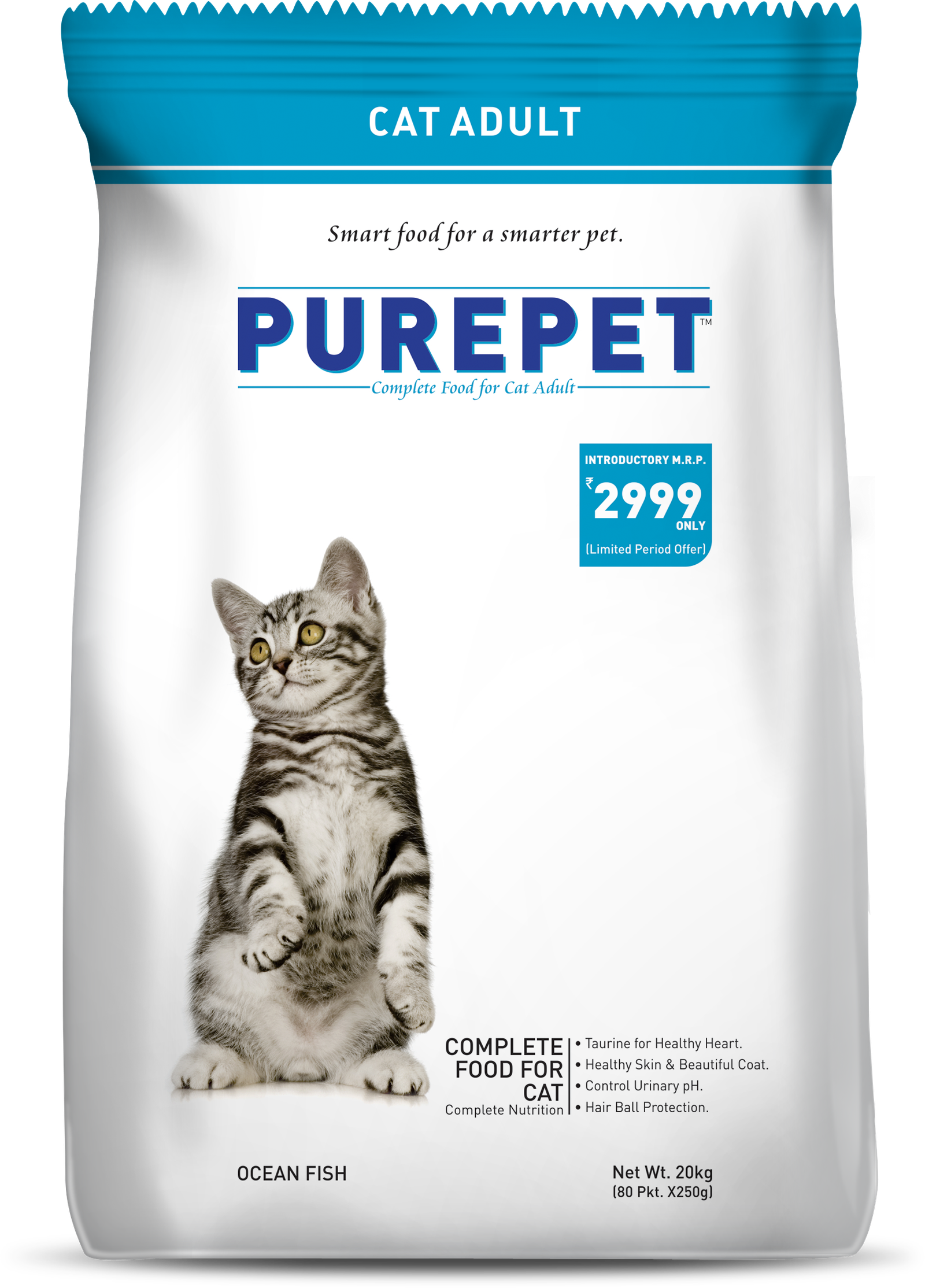 Purepet Ocean Fish Adult Cat Food
