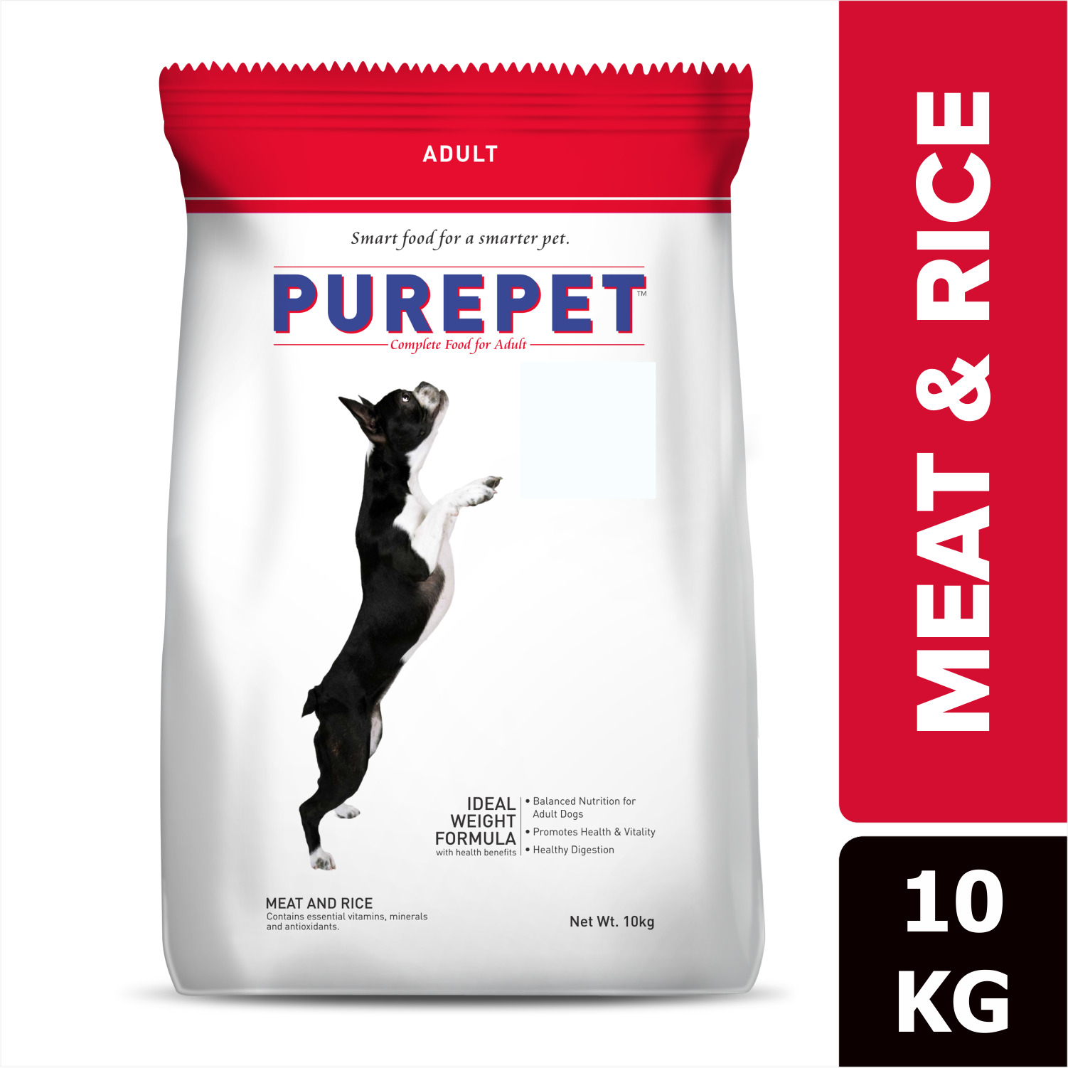 Purepet Meat and Rice Adult Dog Food