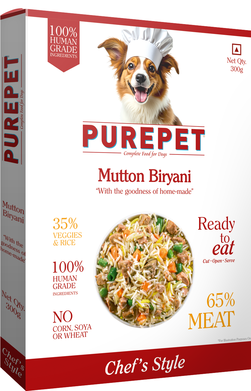 PurePet Mutton Biryani Fresh Dog Food