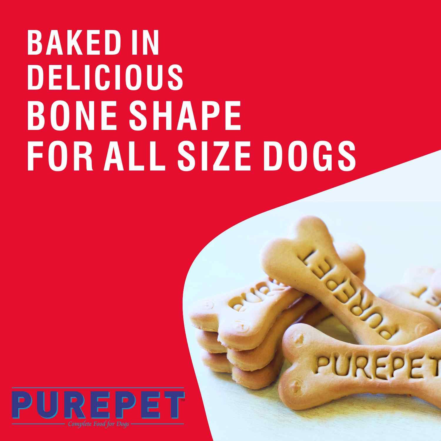Purepet Biscuit Mutton flavour, Dog Treats