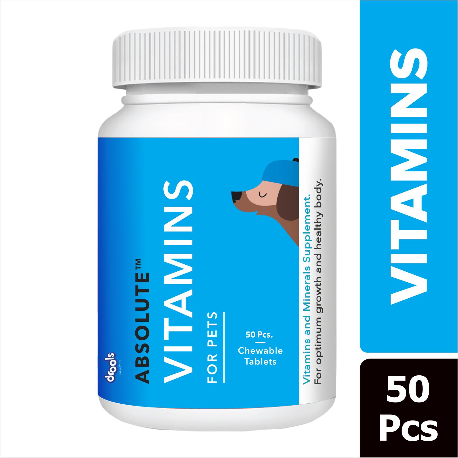 Drools Absolute Vitamin Tablet- Dog Supplement